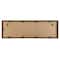 7.25" x 25.25" Mahogany Memorial Display Case by Studio Décor®